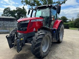 UNRESERVED 2021 Massey Ferguson 6715S 4WD Tractor c/w Front Linkage