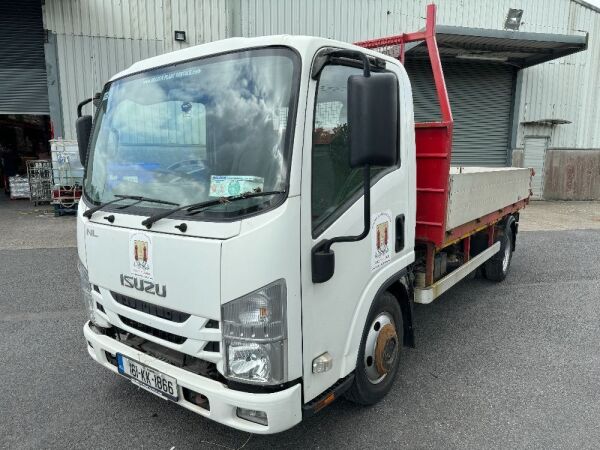 UNRESERVED 2016 Isuzu NLR 85 3.5T Single Cab Tipper