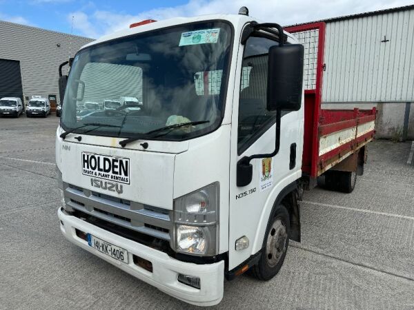 UNRESERVED 2014 Isuzu NN 35.150 3.5T Single Cab Tipper