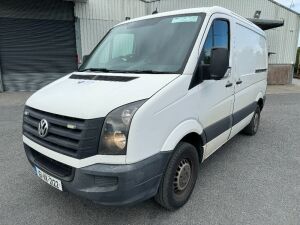 UNRESERVED 2016 Volkswagen Crafter 30 SWB 109 HP