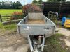 UNRESERVED Ifor Williams GD84 Twin Axle Plant Trailer - 6