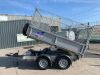 2022 Ifor Williams TT2515 Twin Axle Mesh Sided Tipper c/w NEW 8Ft Ramps - 2