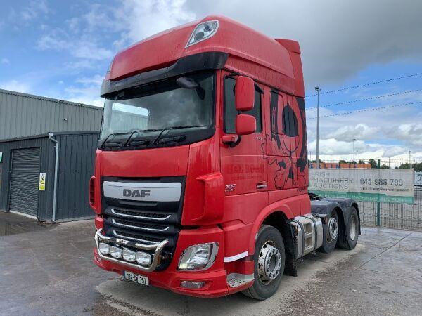 2015 DAF XF 105.510 6x2 Super Space Tractor Unit