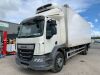 2018 DAF LF290 FA 4x2 18T Gray & Adams Rigid Fridge Truck