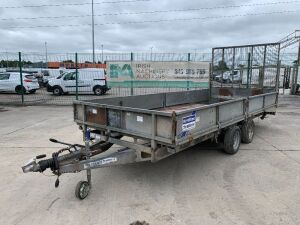 Ifor Williams LM166G 16FT Dropside Beavertail Trailer