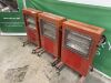 UNRESERVED 3 x Infrared 110v Portable Heaters - 2