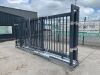 UNRESERVED NEW/UNUSED 20.4FT Electric Sliding/Roller Gate c/w Motor & Tracks - 2