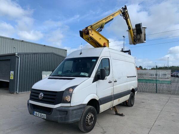 2016 Volkswagen Crafter 50 MWB Versalift Cherry Picker