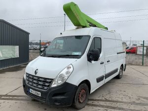 2014 Renault Master III FWD MM35 125 Comfort c/w France Elevateur 10.6M Cherry Picker