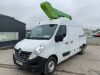 2015 Renault Master III FWD MM35 DCI 125 Business c/w France Elevateur 12M Cherry Picker