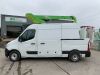 2015 Renault Master III FWD MM35 DCI 125 Business c/w France Elevateur 12M Cherry Picker - 2