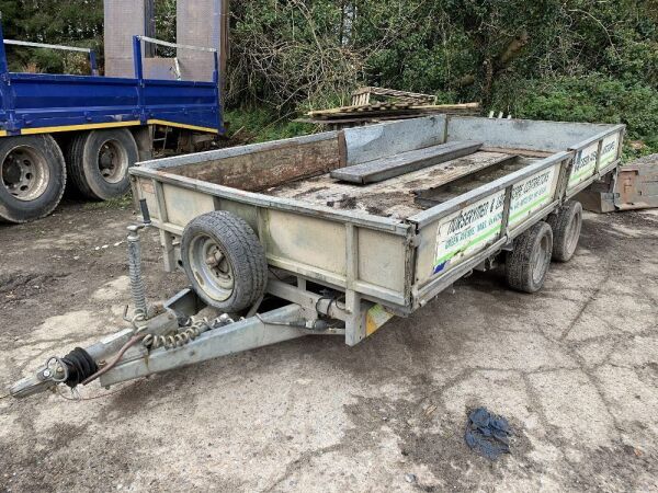 Ifor Williams Twin Axle Dropside Trailer (Ramps Not Included)