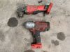 UNRESERVED Milwaukee Cordless Impact Gun & Milwaukee Cordless Grinder - 2