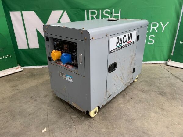 UNRESERVED 2022 Pacini LDG8000 Portable Silent Diesel Generator