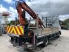 2005 Renault Midlum 180.12 4x2 Dropside Atlas Crane Truck - 5