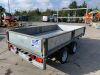 UNRESERVED Ifor Williams LM105G Twin Axle Dropside Builders Trailer c/w New 8Ft Steel Ramps, - 5