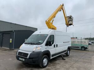 UNRESERVED 2012 Fiat Ducato Maxi King S125RA Cherry Picker