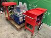 UNRESERVED 2 x Slushie Machines, 1 x Popcorn Machine, 1 x Candy Floss Machine & Red Cart Electric - Unit - 7