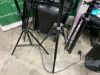 UNRESERVED Selection Of Office Equipment - 5 x Office Chairs, Headphones, Monitor, Keyboards, HP - Printer, Toner Cartridge, Heaters, Microphone, Light Stand & Fittings & More - 8