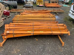 Large Selection Of Orange Pallet Racking - Uprights & Cross Beams