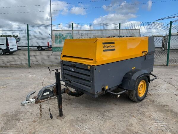 UNRESERVED 2007 Atlas Copco XAS137DD Fast Tow Diesel Compressor