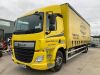 2015 DAF CF 220 4x2 18T Curtainsider