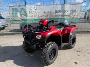 UNRESERVED Honda TRX500 4WD Auto Quad