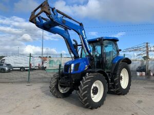 UNRESERVED 2012 New Holland T6.150 4WD Tractor c/w New Holland 740TL Loader