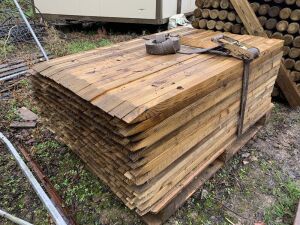 Pallet Of Square Fencing Posts