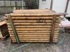 Stillage Of Round Fencing Posts - 2