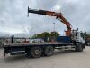 2009 Iveco Stralis 310 6x2 Flatbed c/w Terex TLC 290.2E Extendable Crane - 6