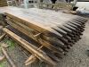 Pallet Of Square Fencing Posts - 4