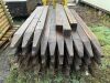 Stillage Of Square Fencing Posts - 2