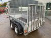 UNRESERVED Ifor Williams 8x4 Mesh Sided Plant Trailer - 3