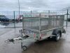 Nugent 8x4 Single Axle Mesh Sided Trailer