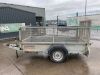 Nugent 8x4 Single Axle Mesh Sided Trailer - 2