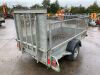 Nugent 8x4 Single Axle Mesh Sided Trailer - 5