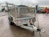 Nugent 8x4 Single Axle Mesh Sided Trailer - 7