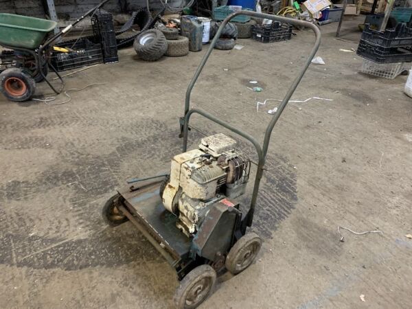 Bluebird Petrol Pedestrian Lawn Scarifier