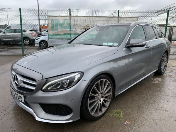 UNRESERVED 2015 Mercedes Benz C300 Estate AMG Line Premium