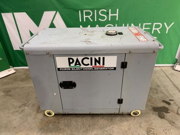 UNRESERVED 2022 Pacini LDG8000S Portable Diesel Generator - 1224Hrs