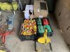 Lot To Contain Fuel Cans, Spiral Tree Guards, Tops/Caps & More - 2