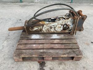 Montabert Hydraulic Rock Breaker c/w Chisel & Hoses