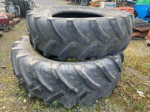 UNRESERVED 2 x Tractor Tyres