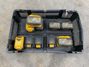 UNRESERVED Job Lot Of 54V Dewalt Batteries