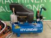 UNRESERVED Hyundai Electric Lawnmower & Hyundai Compressor - 2