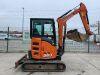 2020 Hitachi Zaxis ZX26U-6 CR Zero Tail Excavator c/w 3 x Buckets - 3