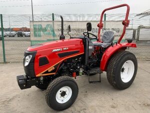 NEW/UNUSED 2024 Jinma 254 4WD 25HP Compact Tractor c/w Turf Tyres