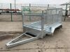 NEW/UNUSED 8X4 Twin Axle Mesh Sided Trailer Body c/w Ramp