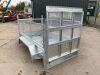 NEW/UNUSED 8X4 Twin Axle Mesh Sided Trailer Body c/w Ramp - 3